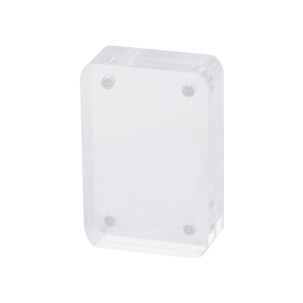 WENQI ic Practical Photocard Holder Transparent Gift Acrylic Price Tag