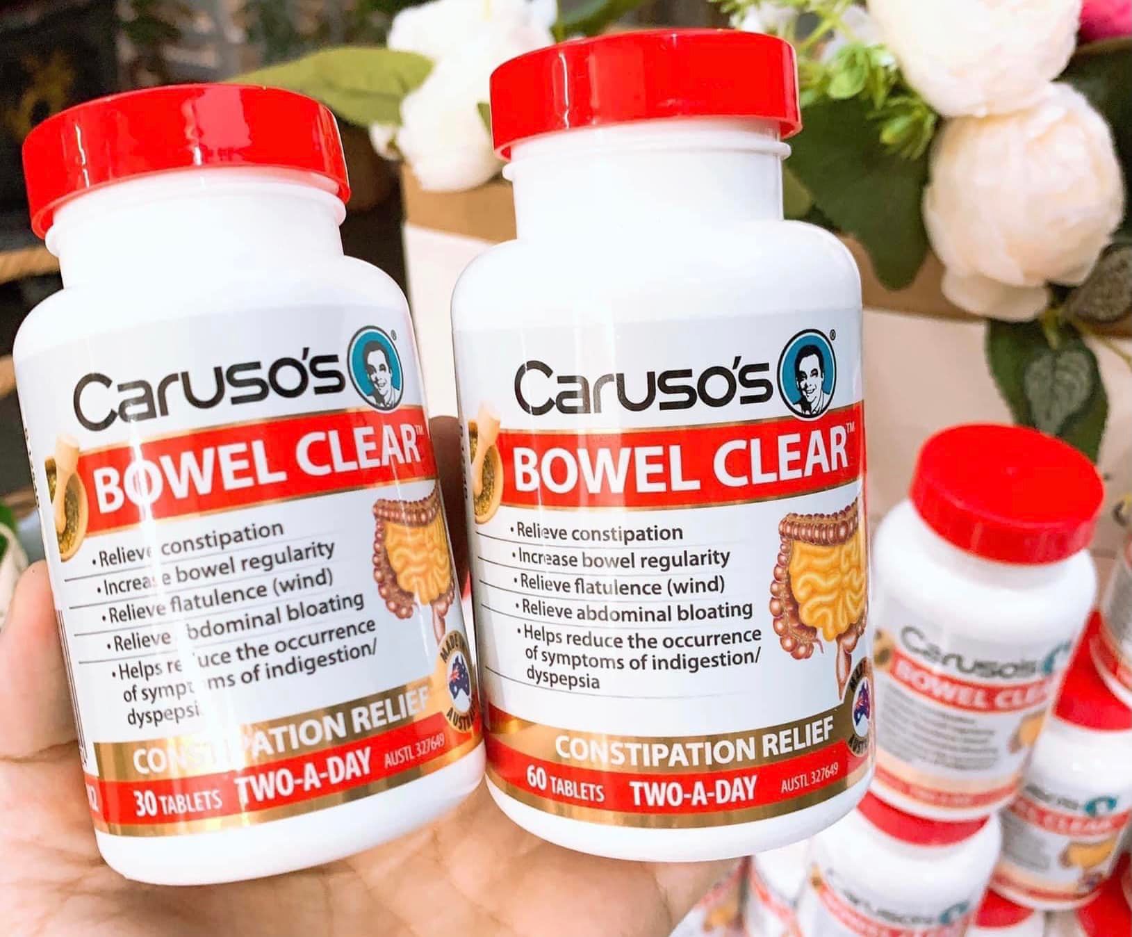 Caruso’s Bowel Clear 60 viên – thải độc ruột