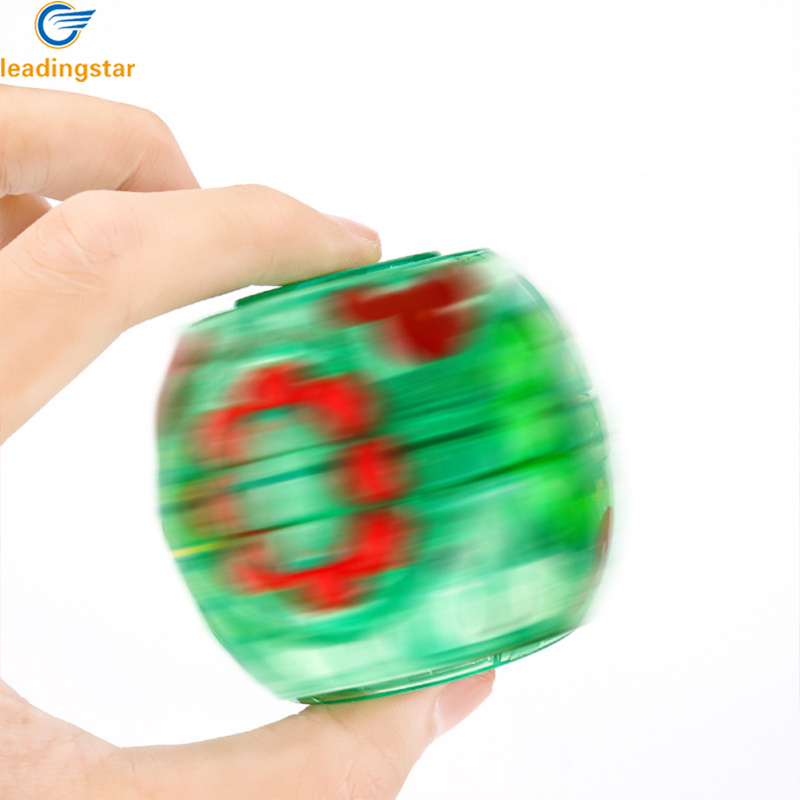 LeadingStar Fast Delivery Magic cube Bean colorful Fingertip Magic cube Children's toys (random Colors)