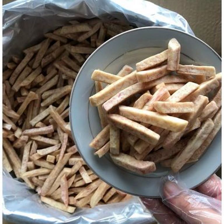 Khoai môn cọng sấy giòn xuất khẩu - ngon mê ly 250g