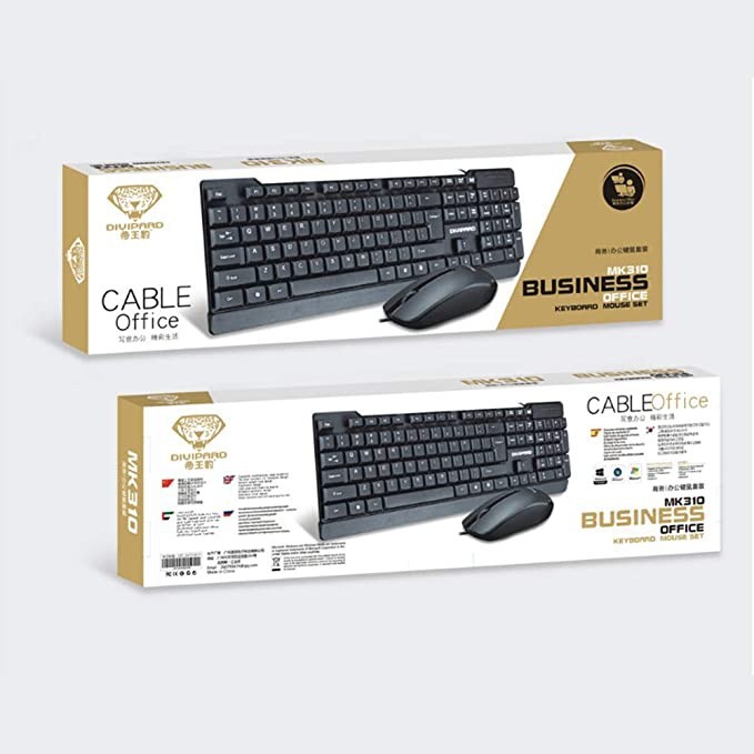 [HCM]Combo Bàn Phím và Chuột văn phòng Divipard MK310