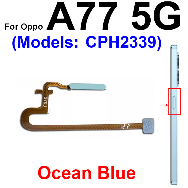 NEW%20For%20OPPO%20A72%20A74%20A77%20A77S%20Power%20Button%20Fingerprint%20Flex%20Cable%20Touch%20Side%20Finger%20Print%20Sensor%20Flex%20Ribbon%20Parts%20-%20Image%204