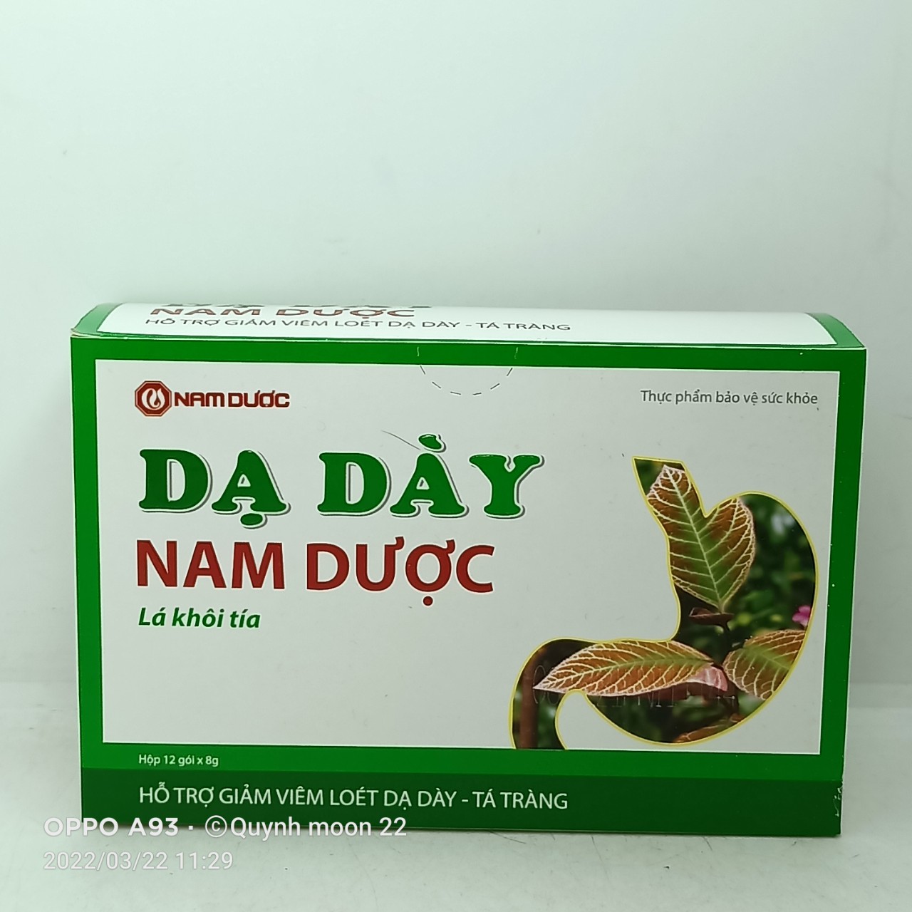 Dạ dày nam dược hộp 12 gói