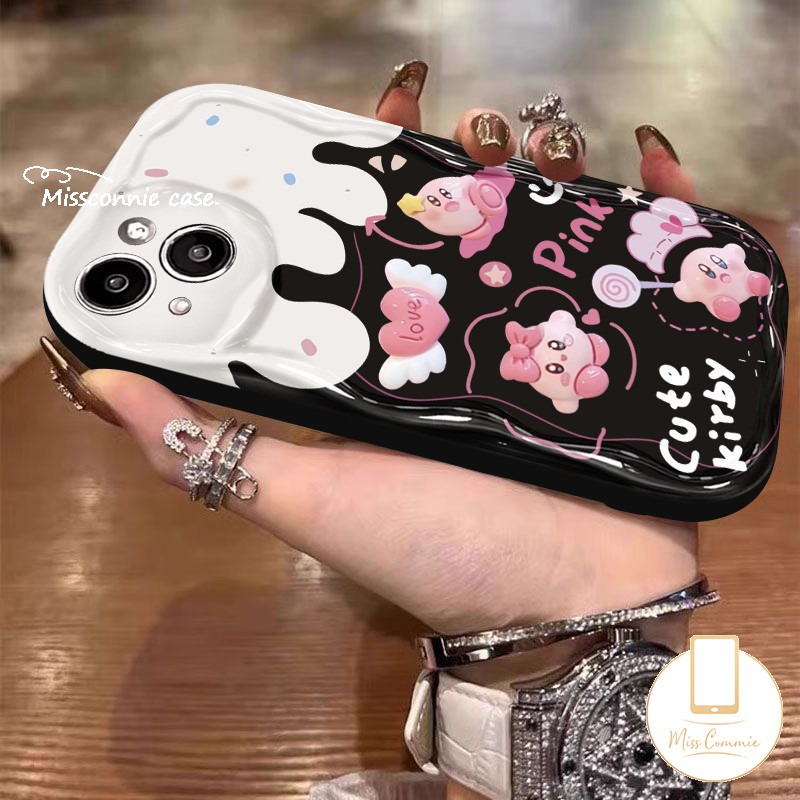 3D Cartoon Cute Ice Cream Love Bracelet Case Compatible for Realme C53 C67 C25 C51s 5s 6i 11 5i 8i 5 7 C51 C15 C35 C31 Note 50 C17 C55 C12 C11 C20 C33 C21 C17 C30 C25Y 3D Wave Curved Edge Soft Cover. 