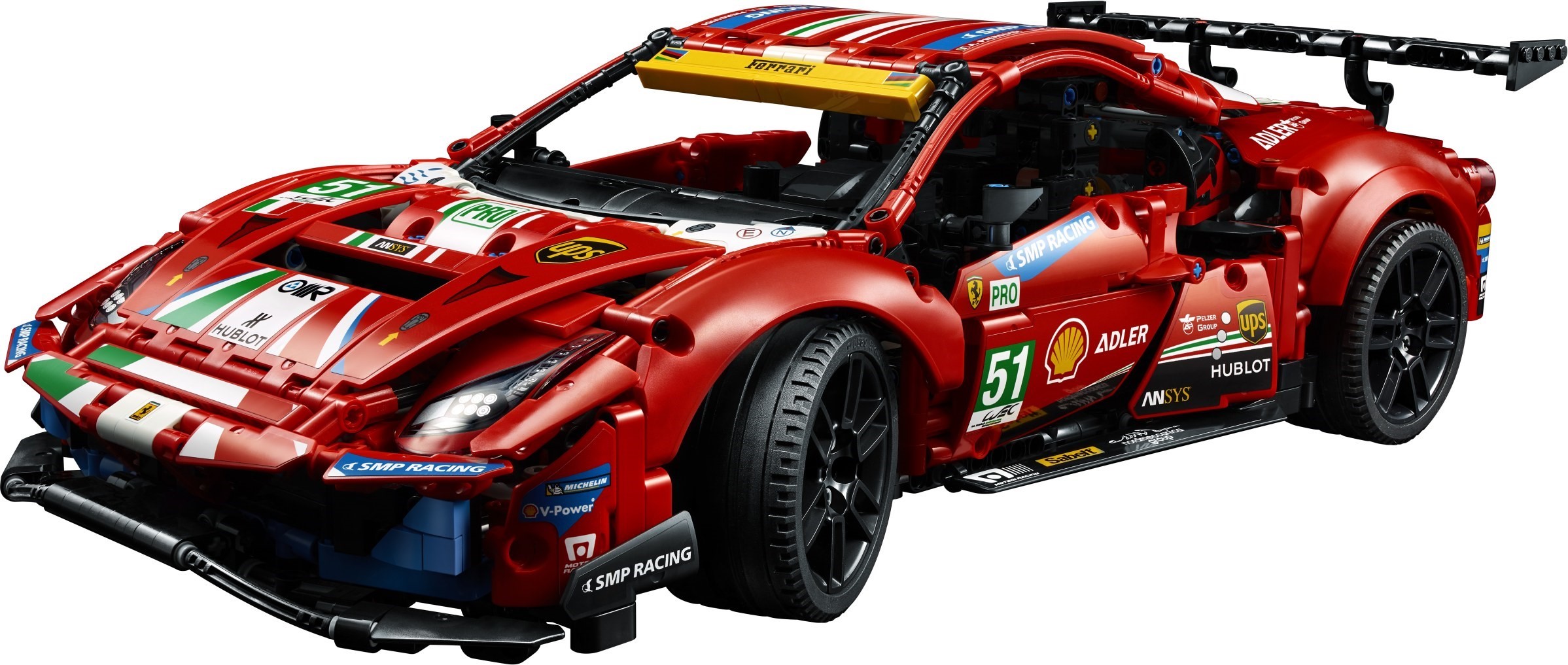 LEGO Technic 42125 Ferrari 488 GTE 'AF Corse #51'