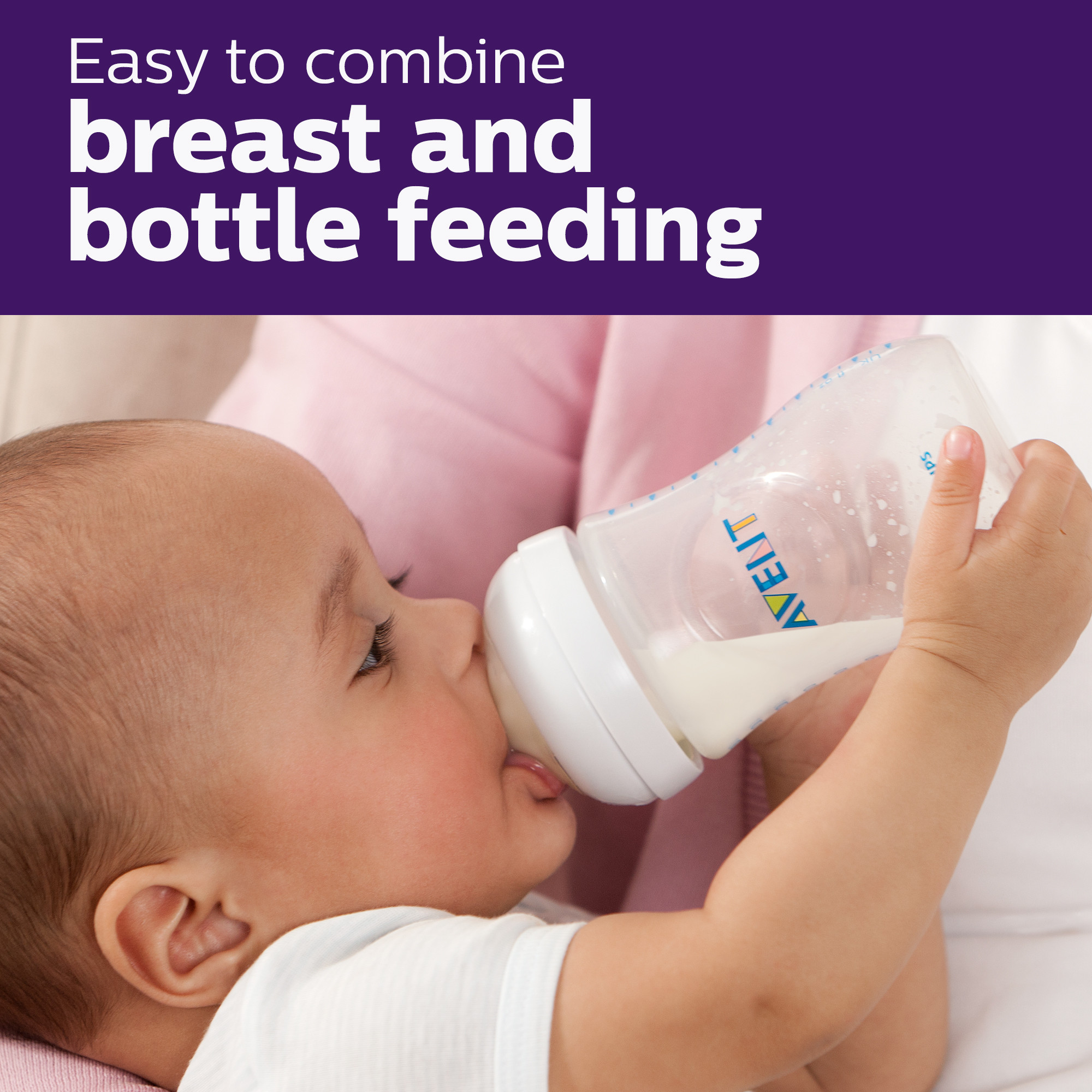 (Nhập Mỹ) Bình sữa PHILIPS Avent 260ml + núm ti