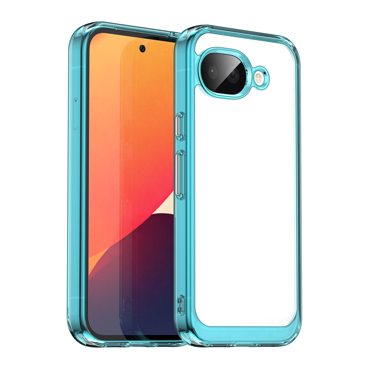 Google Pixel 10A Phone Case,Clear Shockproof Phone Transparent Cover for Google Pixel 10A.