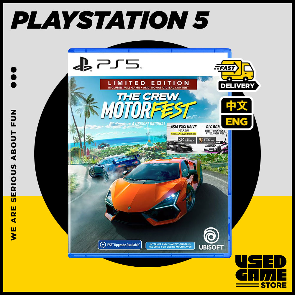 The Crew Motorfest Special Edition GameStop Exclusive - PS5, PlayStation 5