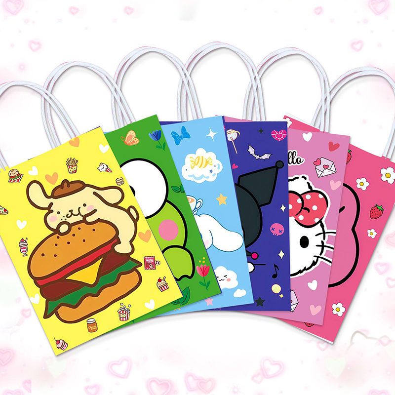 Cartoon%20Sanrios%20Anime%20Kraft%20Paper%20Bag%20Candy%20Cookie%20Gift%20Bag%20Shopping%20Handbag%20Birthday%20Party%20Gifts%20Package%20Bags%20GENGTIAN%20-%20Image%205