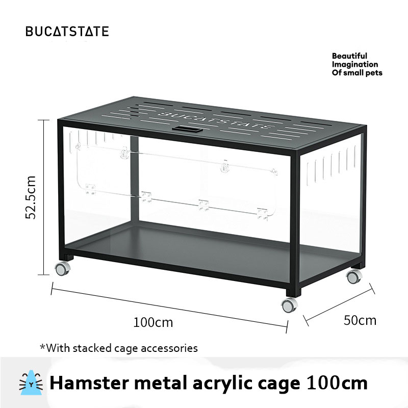 BUCATSTATE ホワイト 100cm ケージ Bucatstate 80/100/120CM
