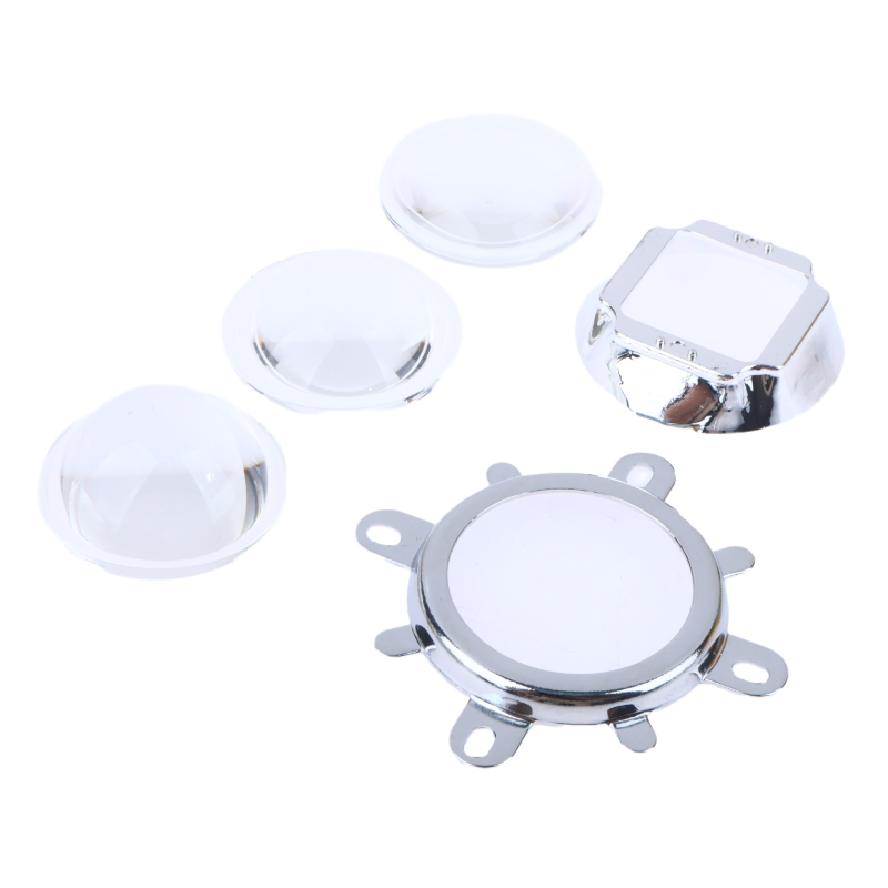 60 90 120 degree LED Lens Optical Glass 44mm Reflector Collimator Fixed Bracket For 20W 30W 50W 100W COB High Power COB Chip. 