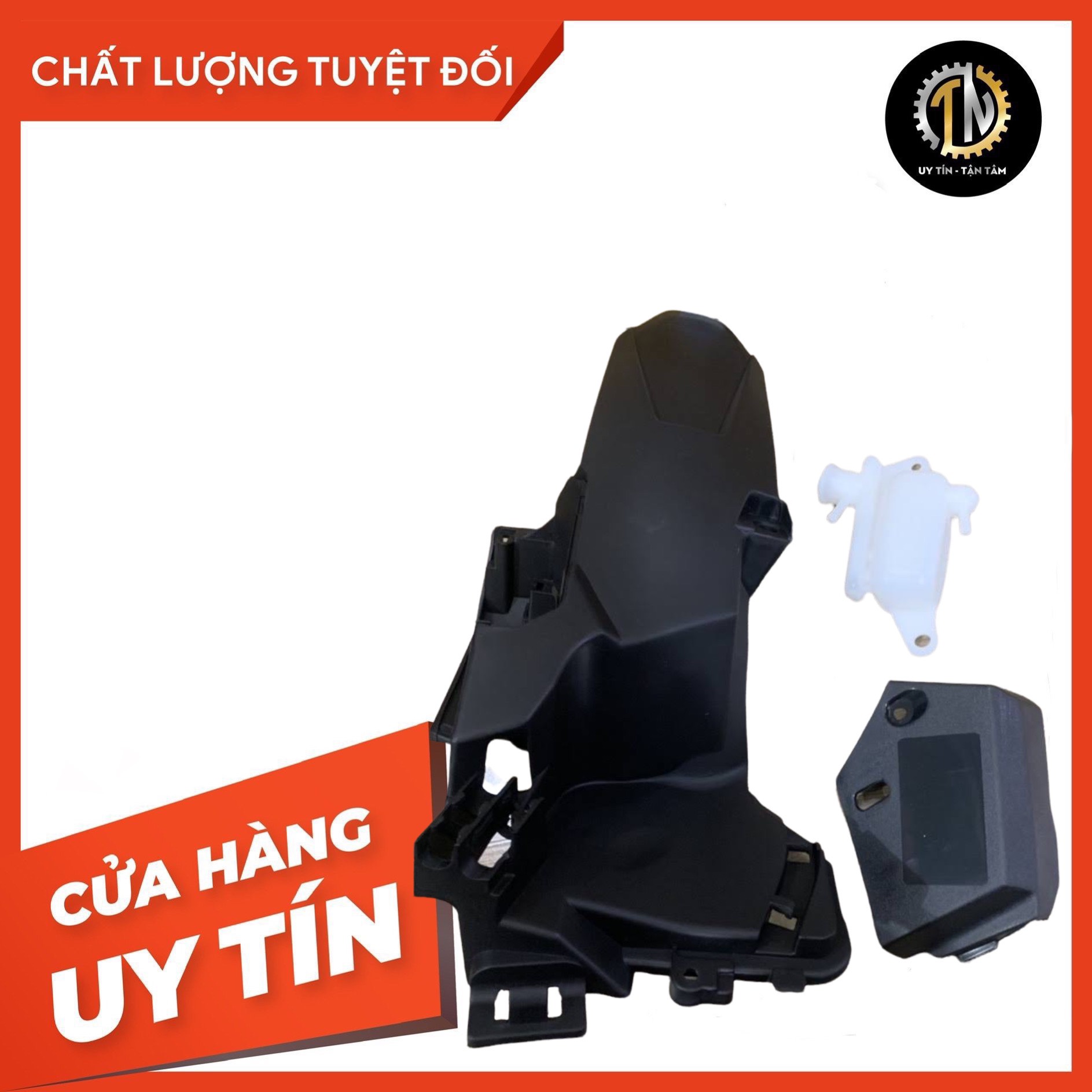 Bộ dè con chắn bùn sau AB, Click, Vario mẫu mới hàng chính hãng Honda