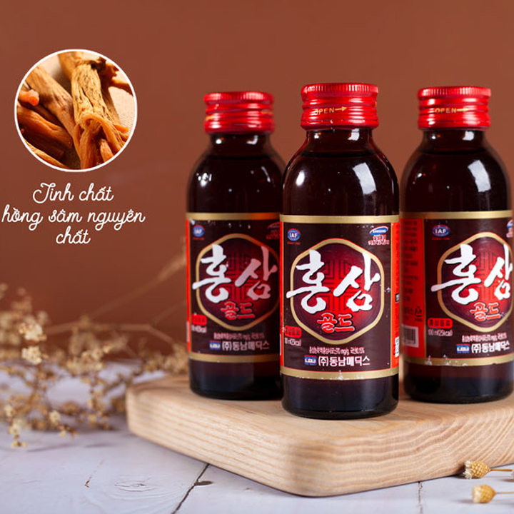 [K2V Shop] Combo 10 Chai Nước Hồng Sâm Korea Red Ginseng 100ml