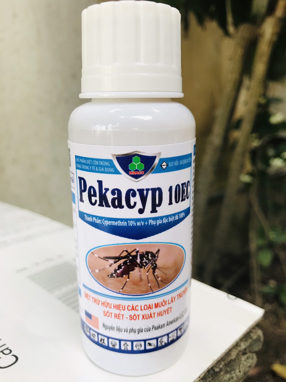 Thuốc diệt muỗi và kiến pekacyp 100ml diệt muỗi kiến gián hiệu quả an toàn - ảnh sản phẩm 2