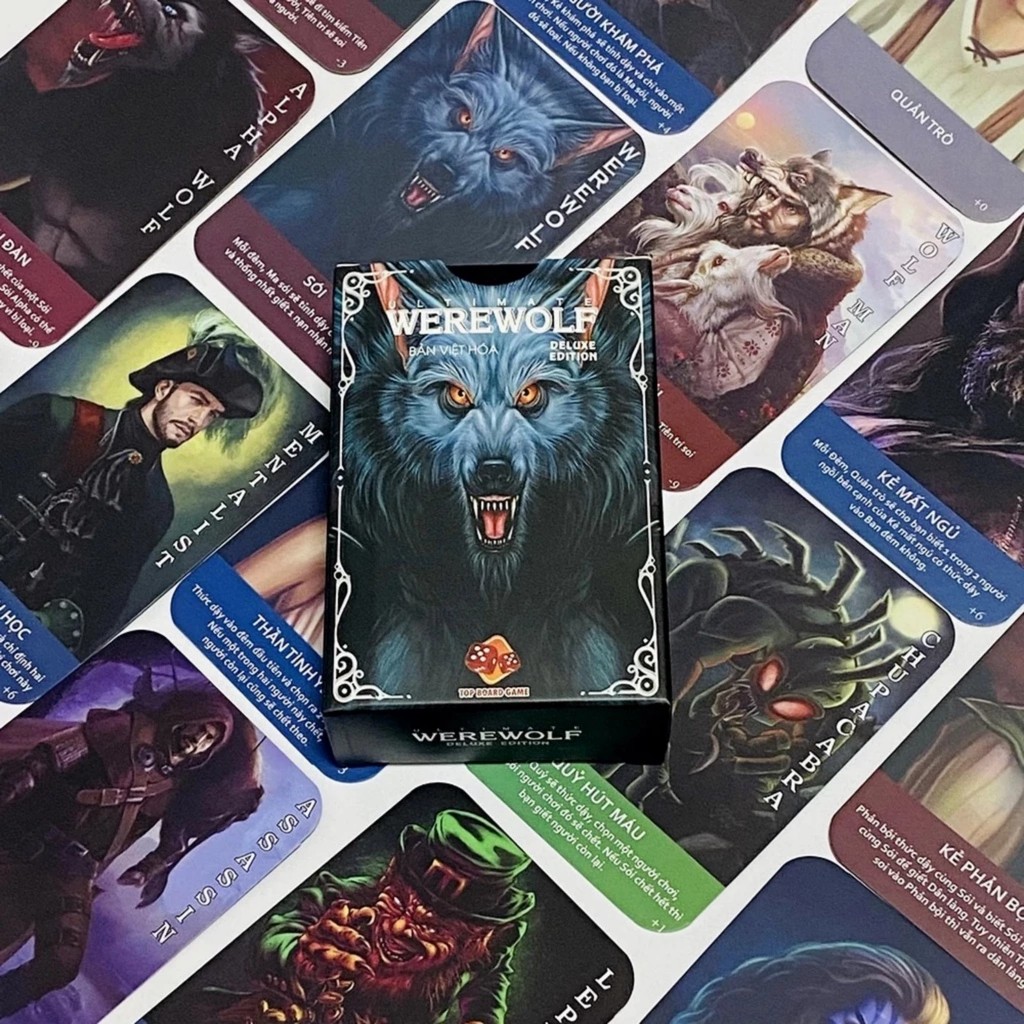 Combo Ma sói + UNO cơ bản 110 lá NVA Shop