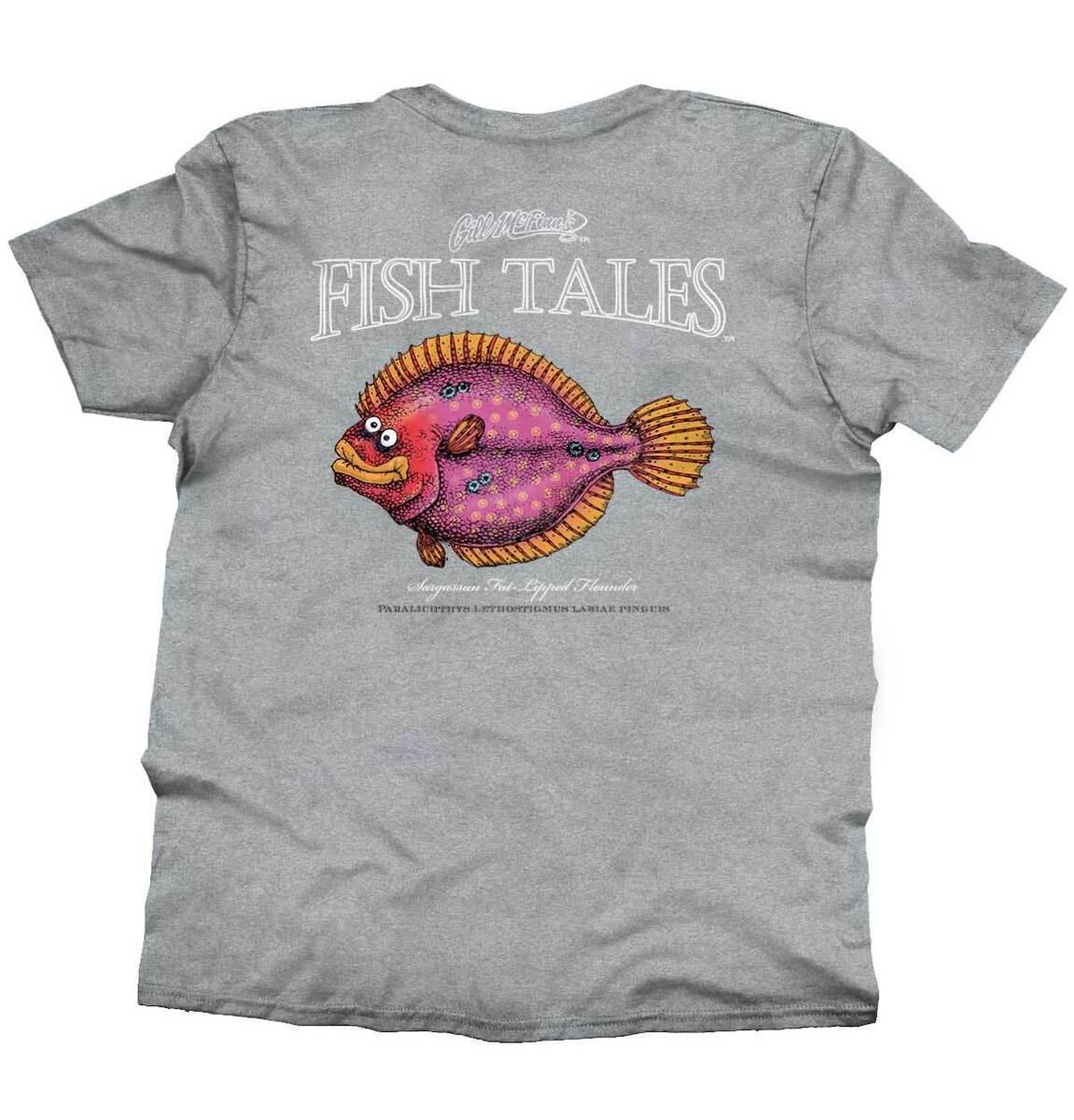 Flounder Fishing Gift Outdoor Gear Gill McFinn Cool Sporting V-Neck T Shirt