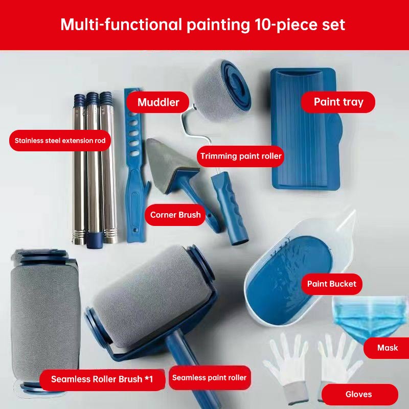 Adjustable Wall Decorative Paint Roller Filling Paint Tyle Paint