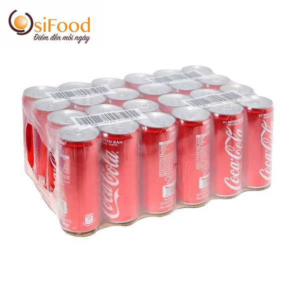 LỐC 6 LON COCACOLA  320ML