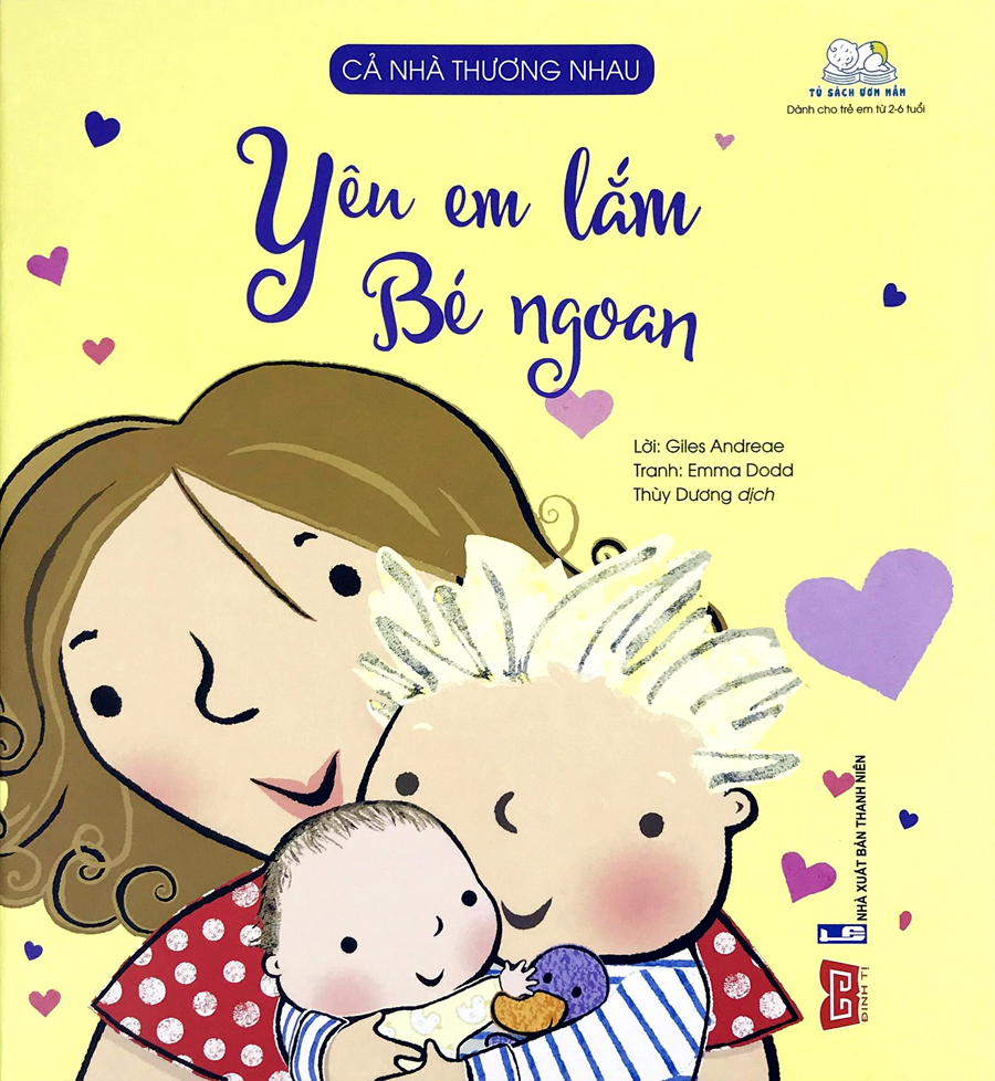 Sách Ehon Cả nhà thương nhau (lẻ tùy chọn)