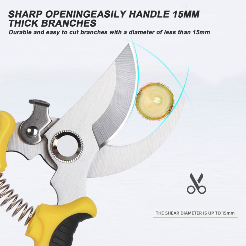 Pruner Garden S/C/I/S/S/O/R/S Professional Sharp Bypass Pruning Shears Tree Trimmers Secateurs Hand Clippers For Garden Beak S/C/I/S/S/O/R/S