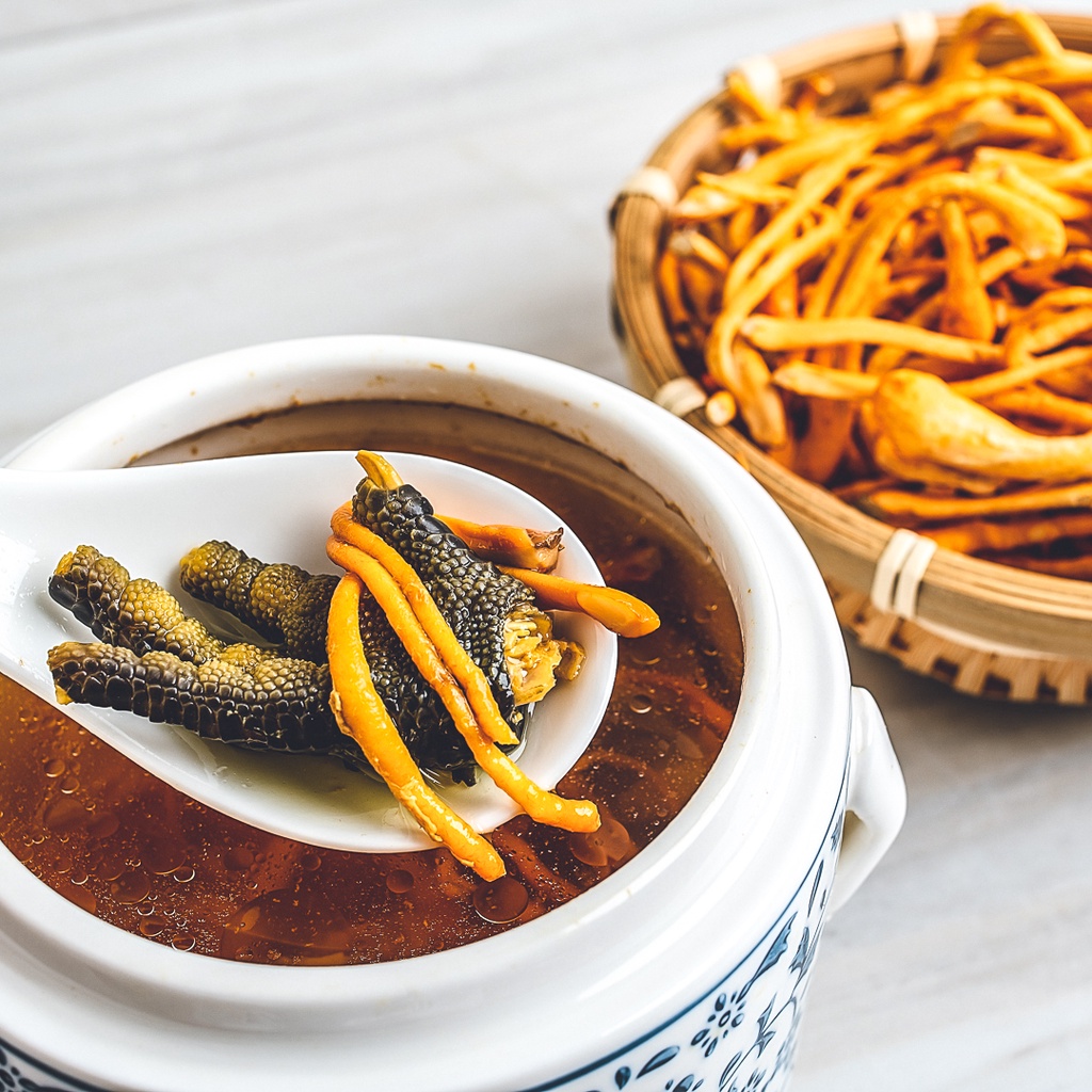 Đông Trùng Hạ Thảo Khô 100G Cao Cấp