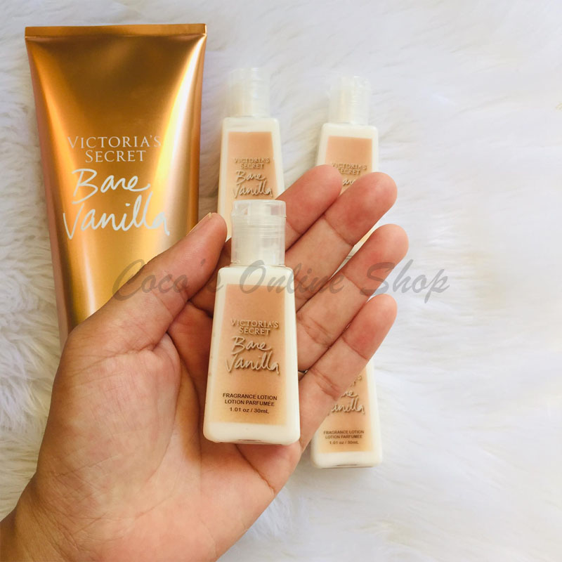 1pc 30mL VS BARE VANILLA LOTION Sampler 30mL VS Bare Vanilla