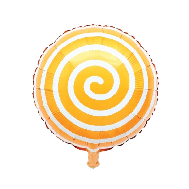 Bóng Trang Trí Kẹo Mút Xoắn MS 02- Size 45CM
