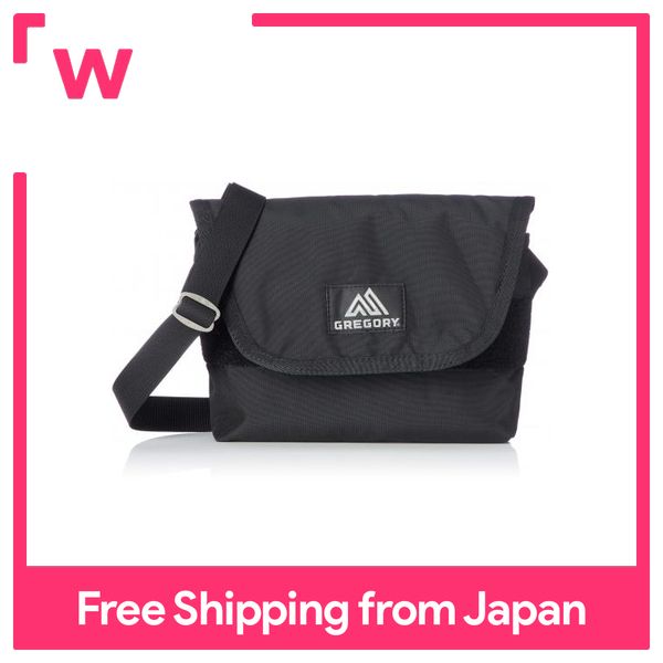 [Gregory] Shoulder Bag Official Teeny Messenger Current Model BLACK