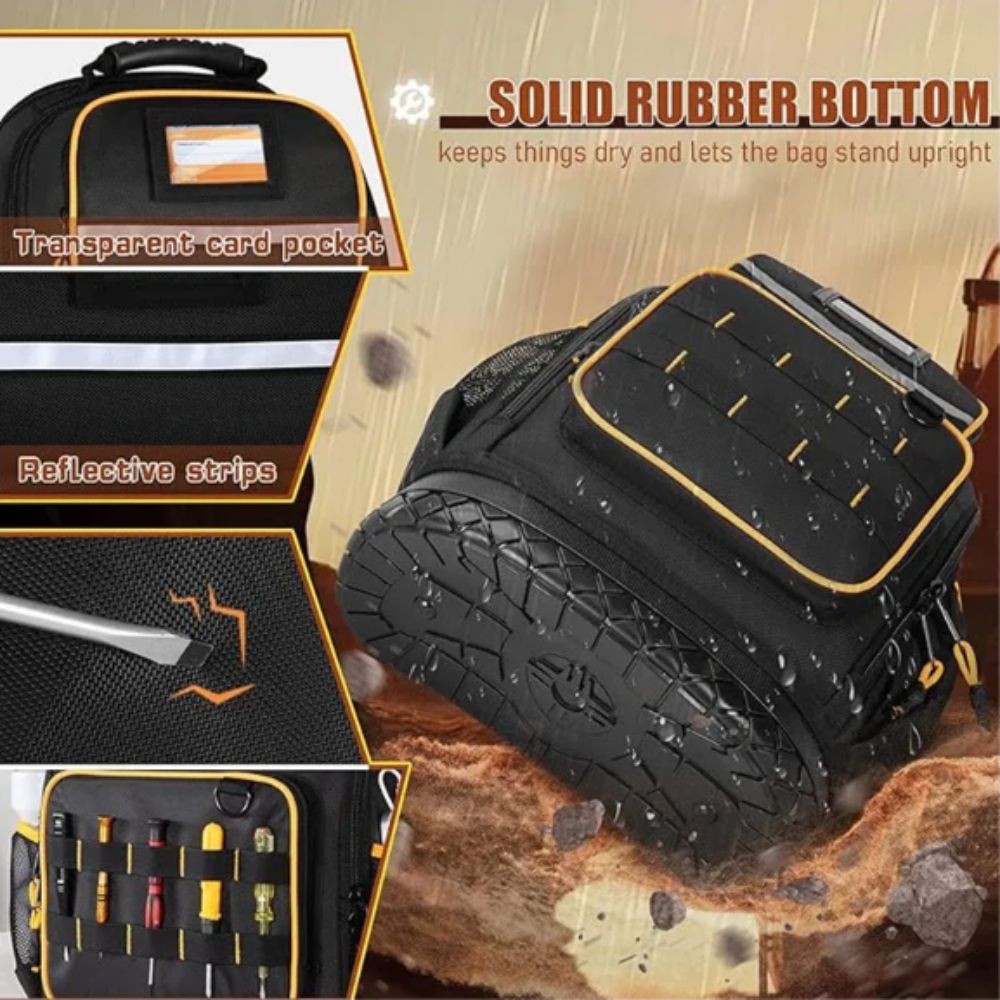 Multi%20Functional%20Black%20Color%20Tool%20Backpack%20Lock%20Feature%20Thickened%20Material%20Toolkit%20Wear-resistant%20Multiple%20Pockets%20Tool%20Bag%20Crossbody%20Carry%20-%20Image%207