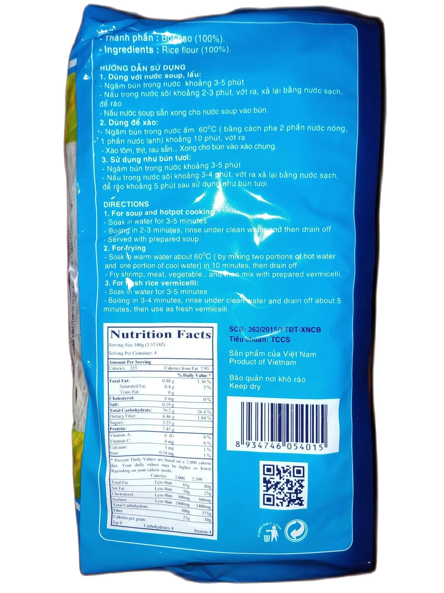 Bún gạo Sa Đéc 400g