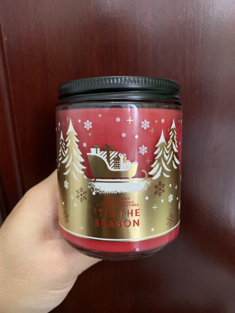 [Tis the season] Nến Thơm 3 bấc Bath And Body Works