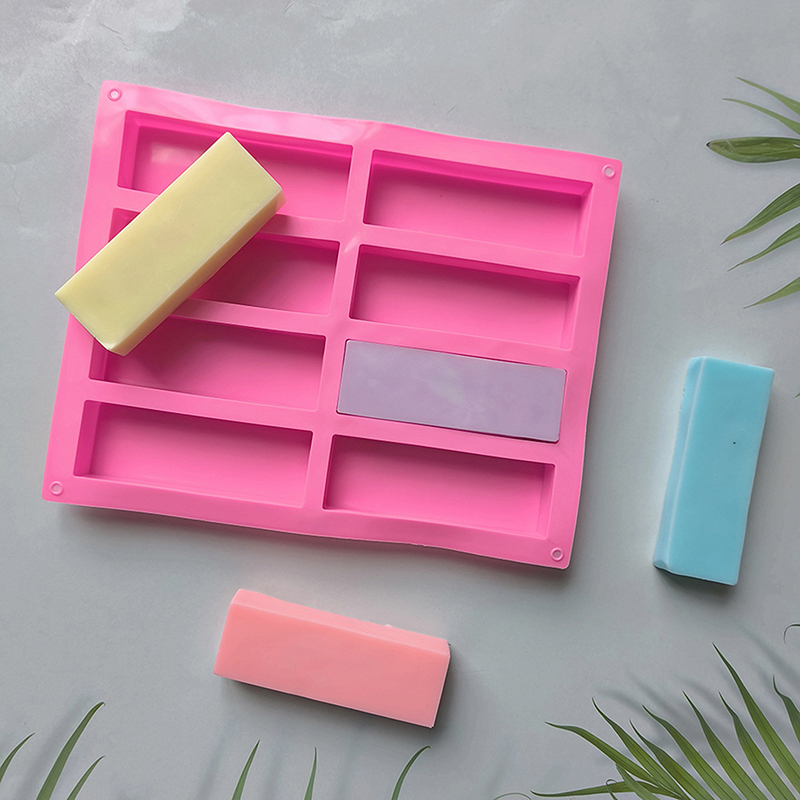 8 Cavity Cake Mold Sugarcraft Bread Fondant Cake Baking Mold Mini Fancy Cake Pan Silicone Mould DIY Baking Tools Bayline. 