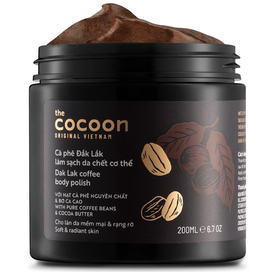 Tẩy Da Chết Cà Phê Đắk Lắk Cocoon Cà phê
