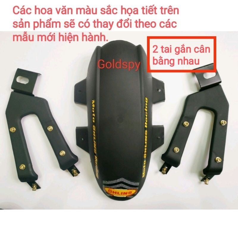 Dè chắn bùn xe máy 4 chân Exciter - Winner 150