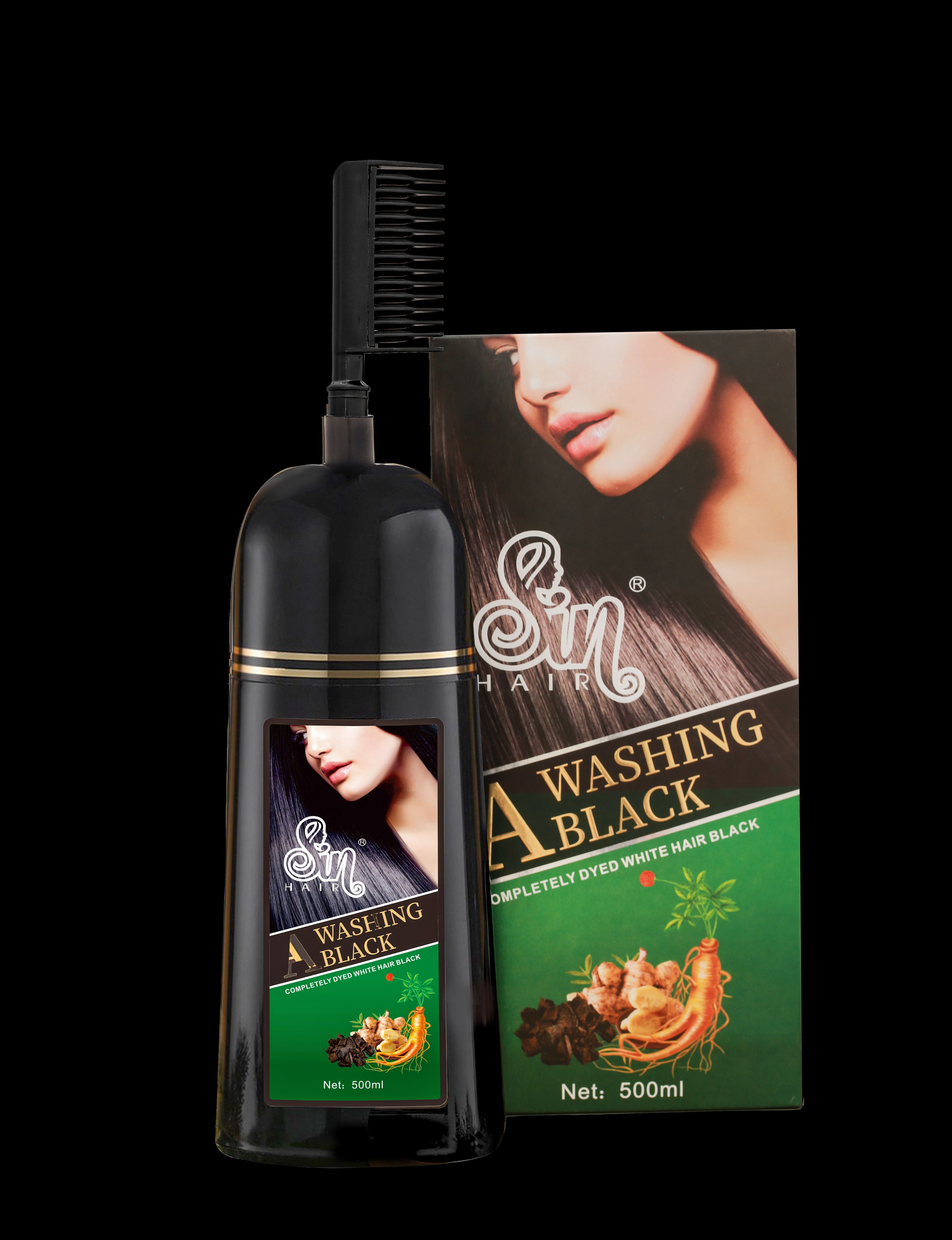 [Freeship]Dầu gội phủ bạc tóc sin hair- chuẩn- 500ml