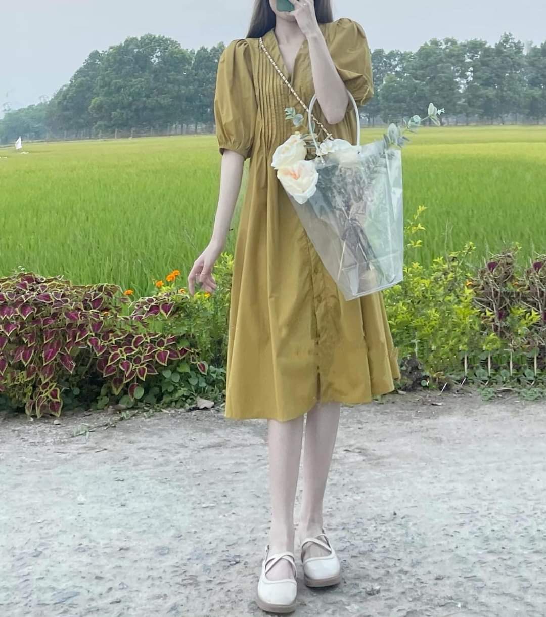 Váy Bầu Thiết Kế Bigsize Gume Đầm Bầu Tiểu Thư Dáng Suông Cổ Bèo 2 Lá Chất  Vải Mềm Mịn Mặc Đi Chơi Mặc Ở Nhà MB154 - Tìm Voucher