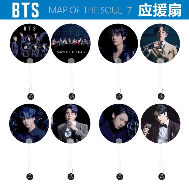 quạt cầm tay bts trong nhiều mẫu (ramdom)