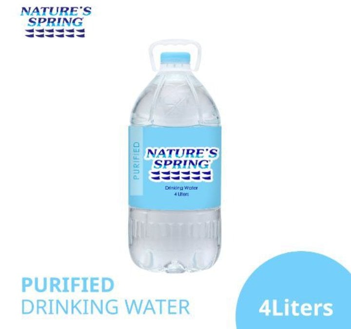 Natures Spring Purified Drinking Water 6 Liters | Lazada PH