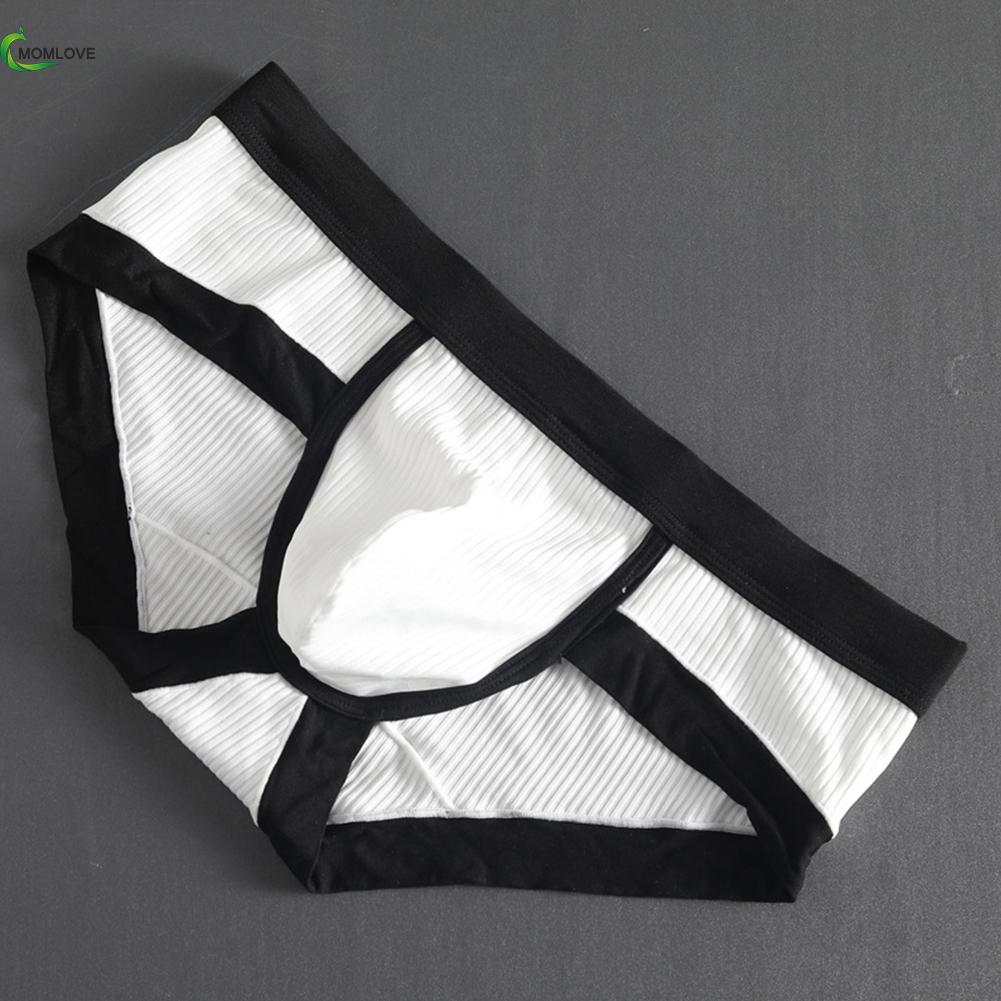 Men Underwear Briefs Soft Stretchy Trunks Underpants Bikini Bulge Pouch