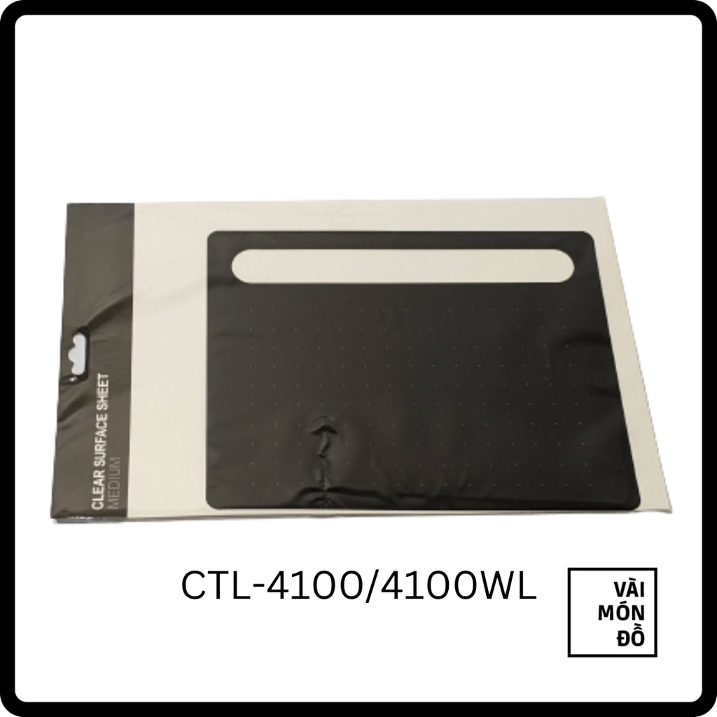Miếng dán nhám đen bảo vệ chuyên dùng cho bảng vẽ Wacom