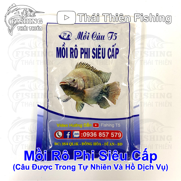 Mồi Câu Cá Rô Phi Siêu Cấp T5