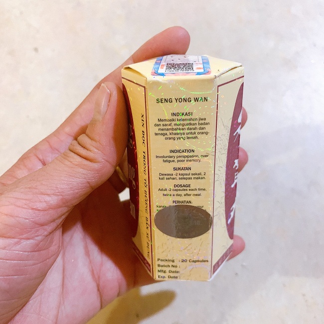Tăng cân Seng Yong Wan (Chiếu) – HỖ TRỢ TĂNG CÂN