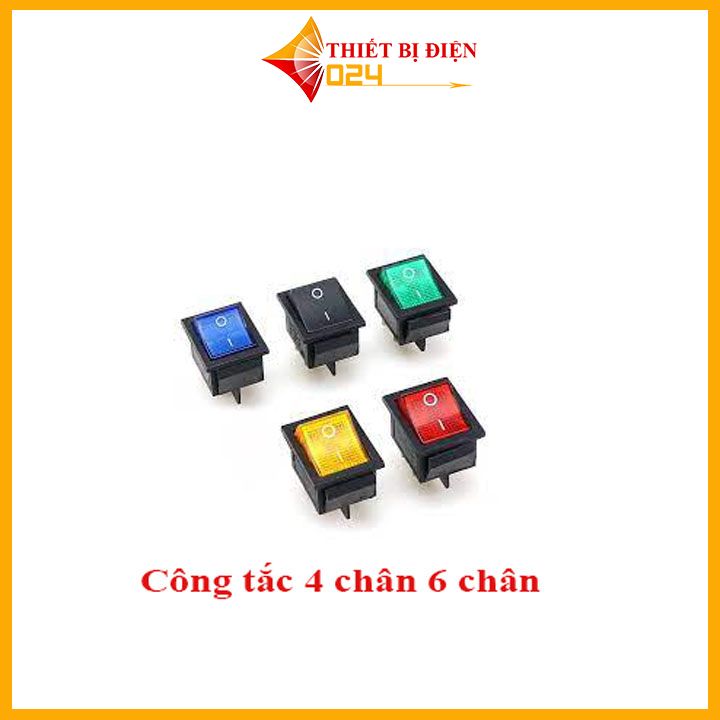 Công tắc 4 chân 6 chân ,điện công nghiệp