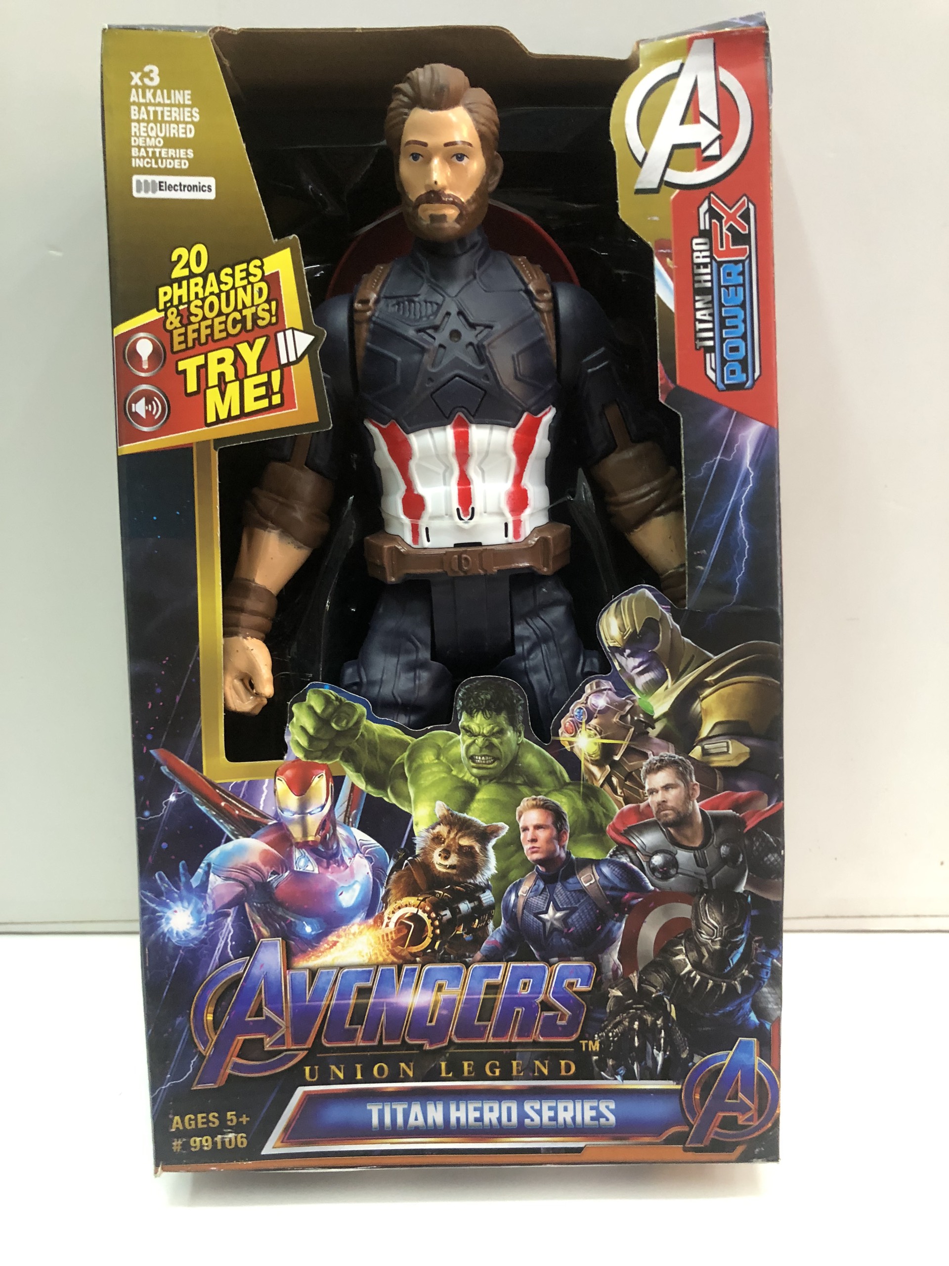 Siêu Nhân - Siêu anh hùng Adventure (Thor, Hulk, Iron Man, Spider Man, Thanos, Black Panther), 1 nhân vật