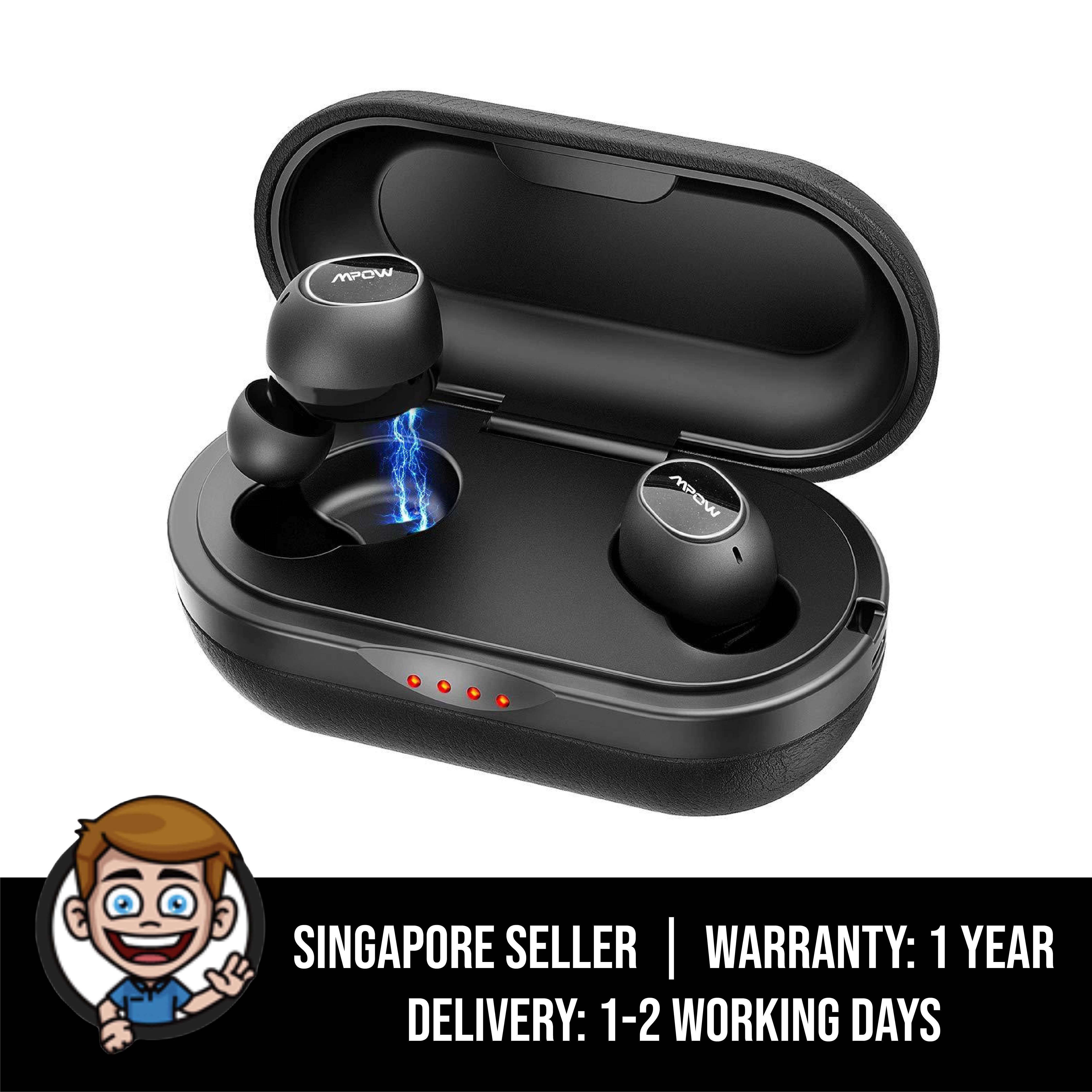 bluetooth earbuds noise cancelling microphone