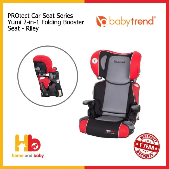 baby trend yumi 2 in 1 folding booster car seat