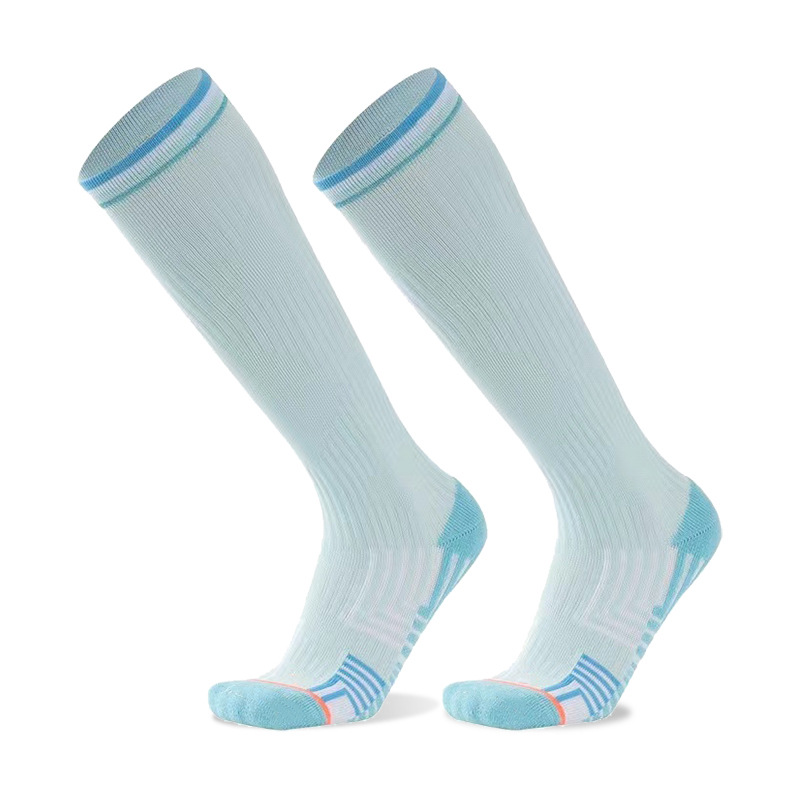 Pressure Socks Exercise Compression Socks Women Jump Rope Fitness Running Socks Towel Bottom Stovepipe Compression Socks Cycling Socks