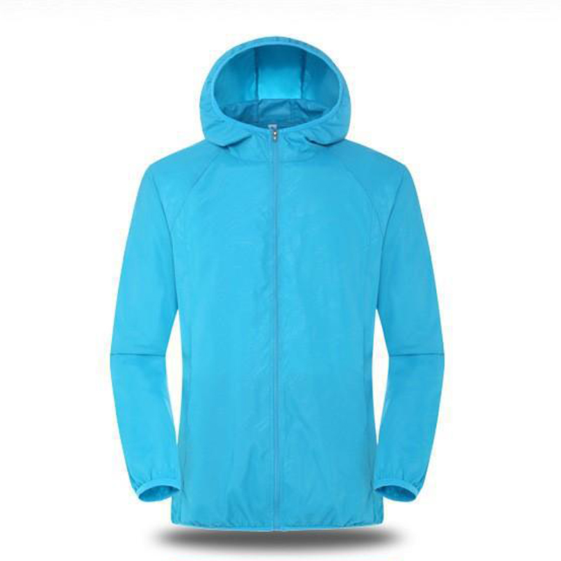 KOETSU【COD】Outdoor men's and women's lightweight, single-layer waterproof sun-protective clothing, sports cycling clothing, windproof clothing, quick-drying skin clothing