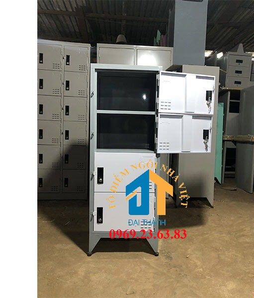 Tủ sắt cá nhân 4 ngăn sơn tĩnh điện