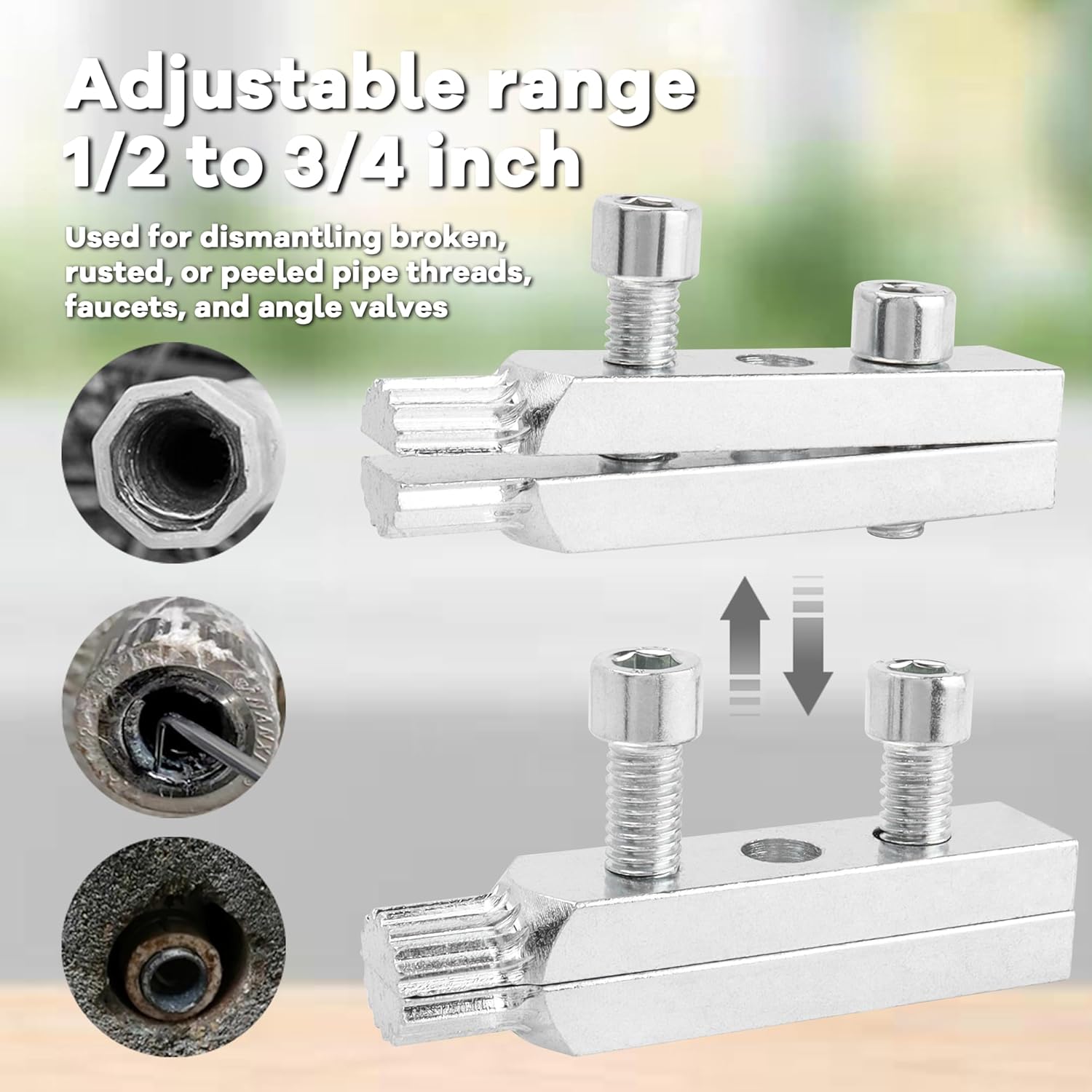 【support】 1 Sets Broken Wire Extractor Threading Tools Broken Screw ...
